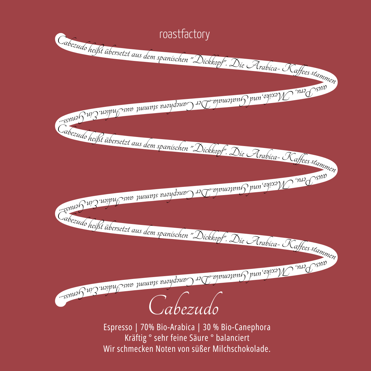 Cabezudo - Bio Espresso