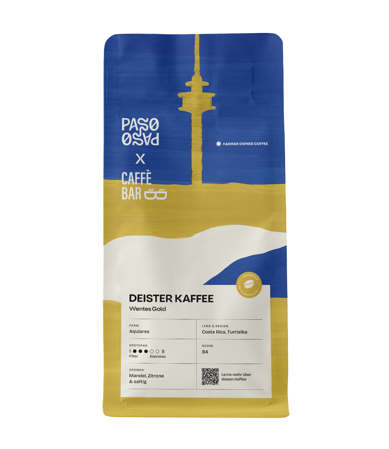 Wentes Gold Filter Kaffee