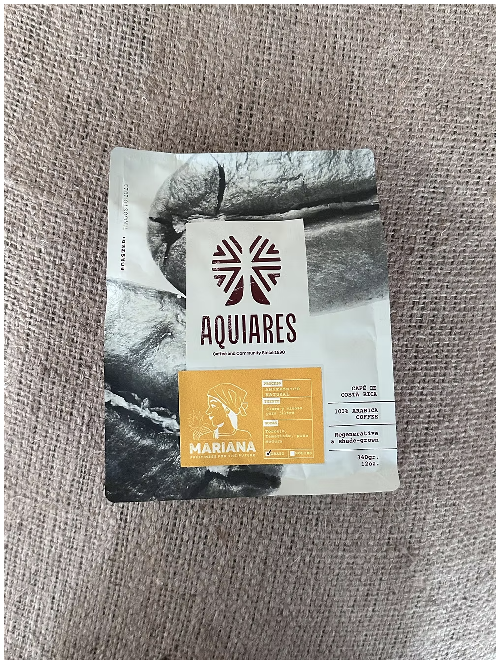 Diego Robelo - Aquiares Roasted Coffee - 250 grams